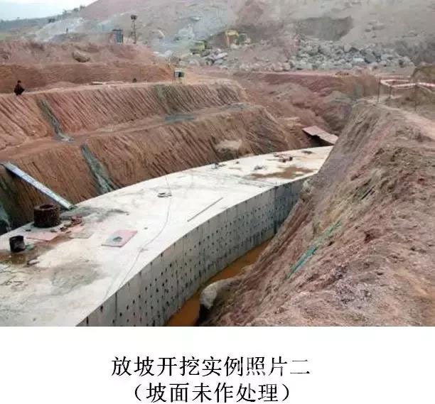 龙潭放坡开挖及简易支护适用性